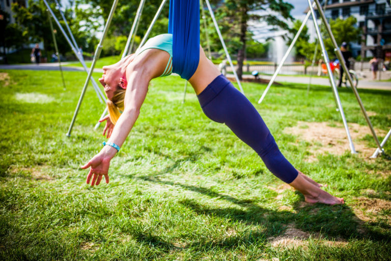 yoga swing positions  Yoga trapeze - All Yoga Positions