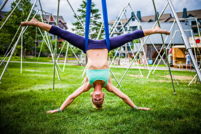 9 Aerial Yoga Poses To Take Your Asana To New Heights