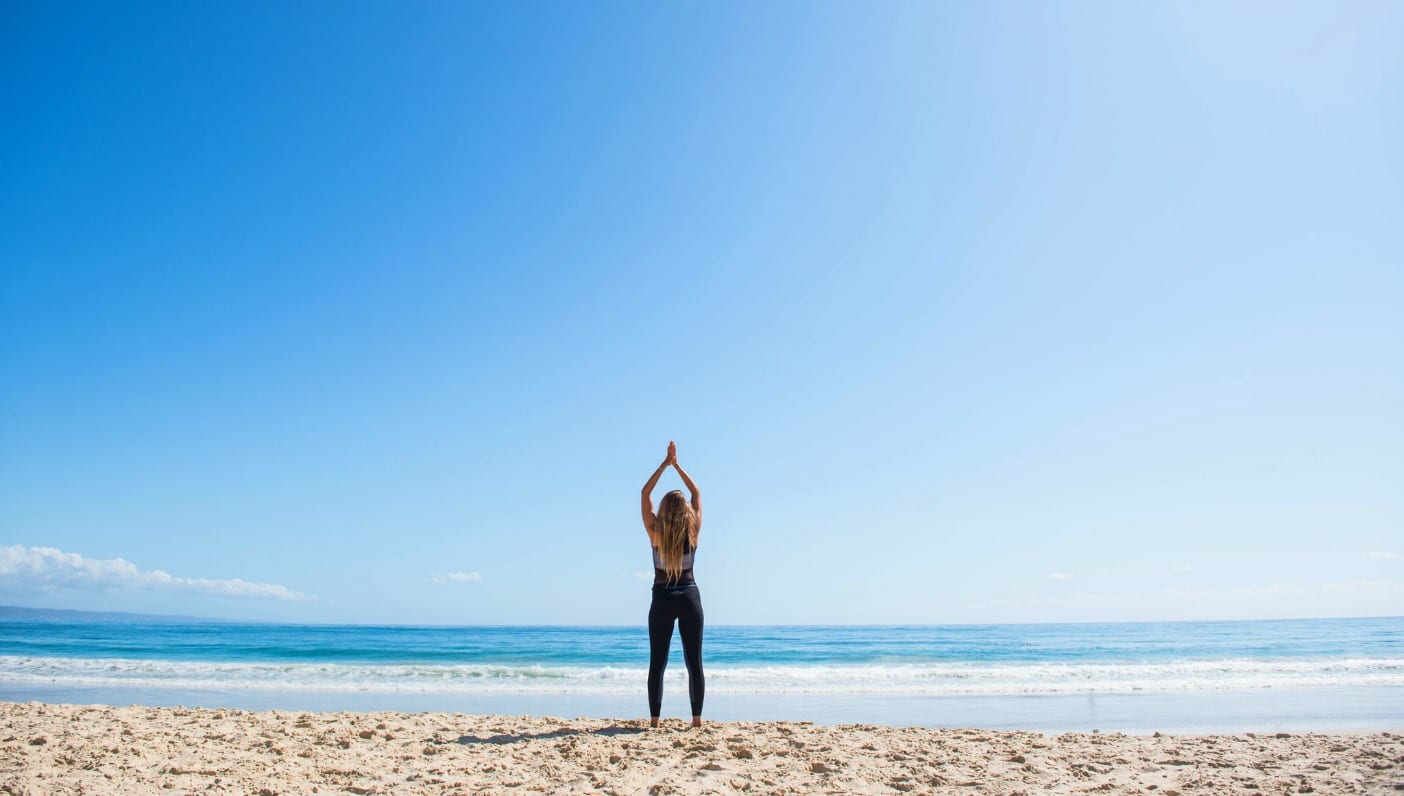 Yoga and the ocean. connect with nature and others, Orca