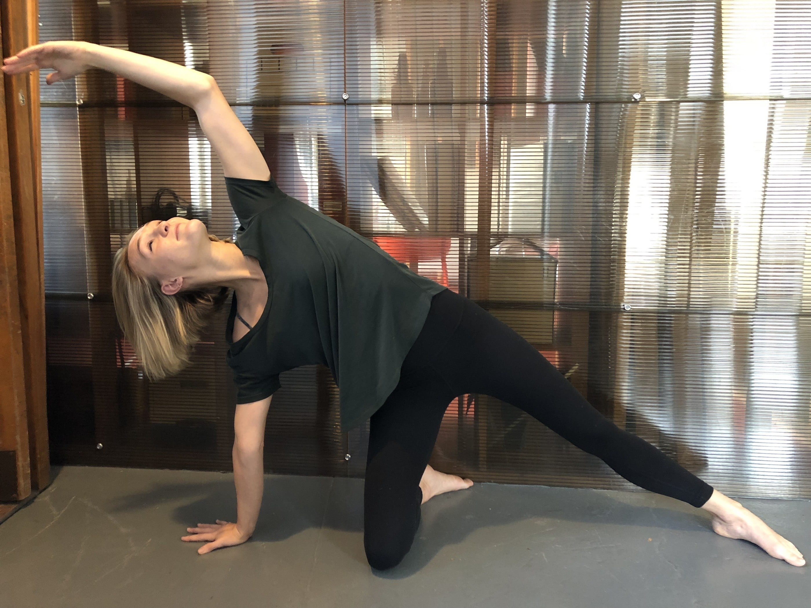 Pose of the week: Gate Pose or Parighasana - Ekhart Yoga