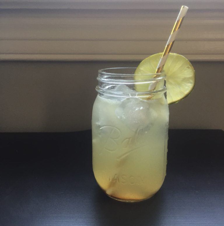 switchel drink lemon reusable straw