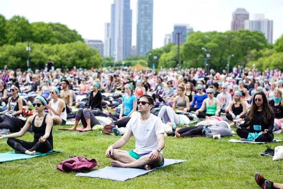 meditation in the city