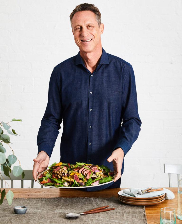 dr mark hyman serving salad