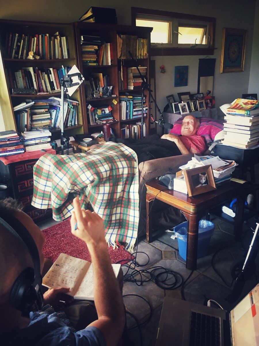 Recording with Ram Dass