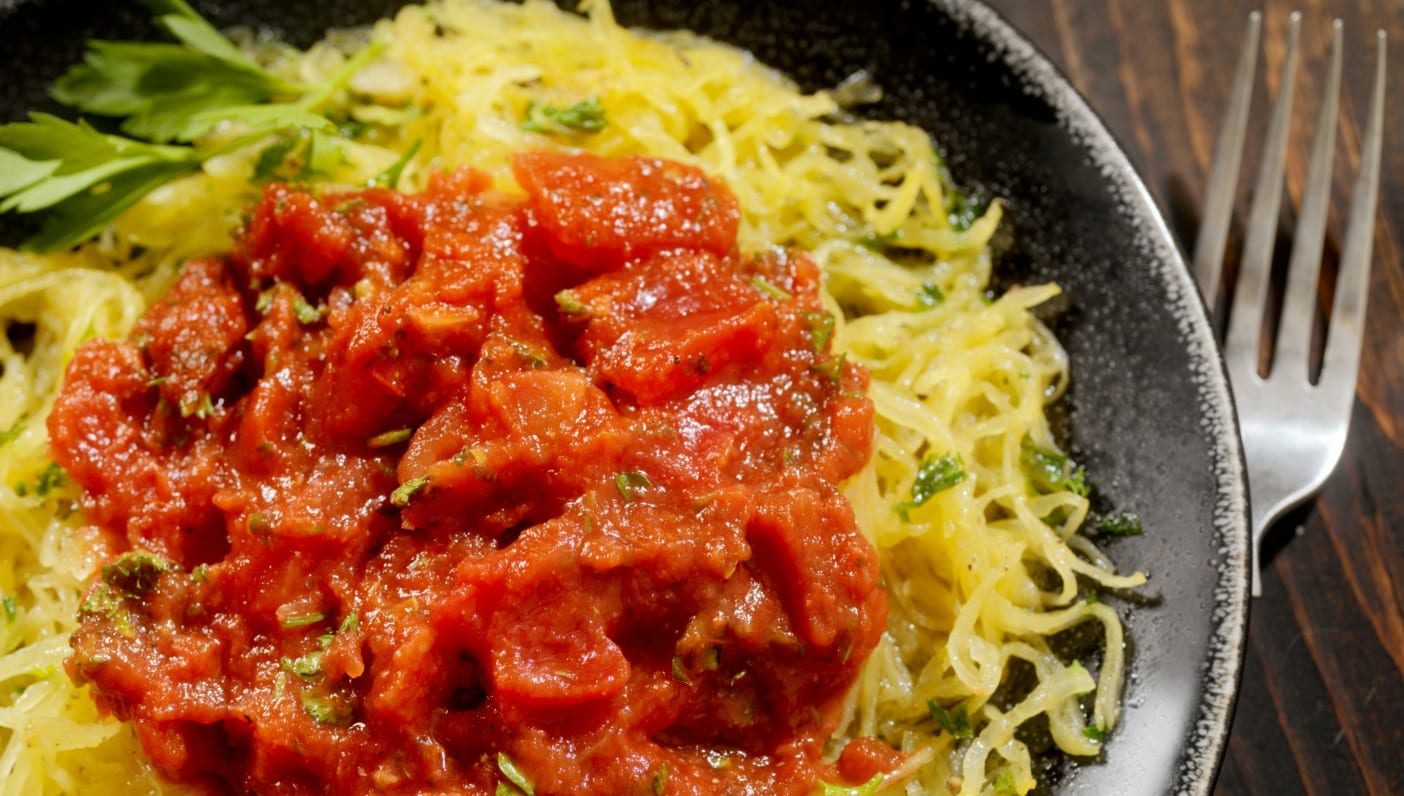 Recipe: Spaghetti Squash and Gluten-Free Meatballs